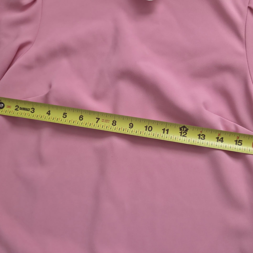CeCe Pink Asymmetrical Dress with Ruffle Accents - Picture 5 of 8